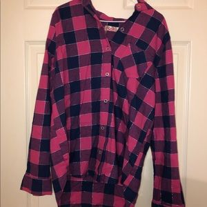 ❣️NWT girls checkered shirt❣️